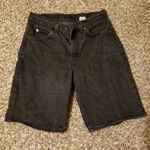 Black Levi Strauss Shorts